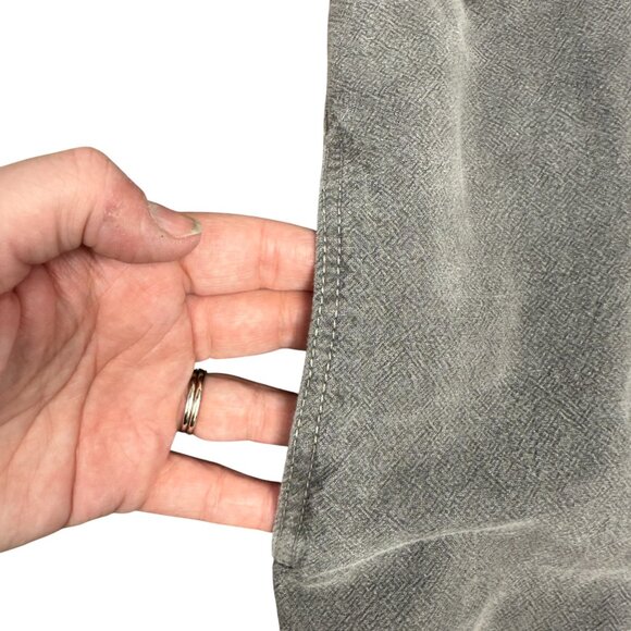 NWOT Women’s PYRAMID COLLECTION Puff Sleeve Jumpsuit Gray | Size XL - Picture 4 of 9